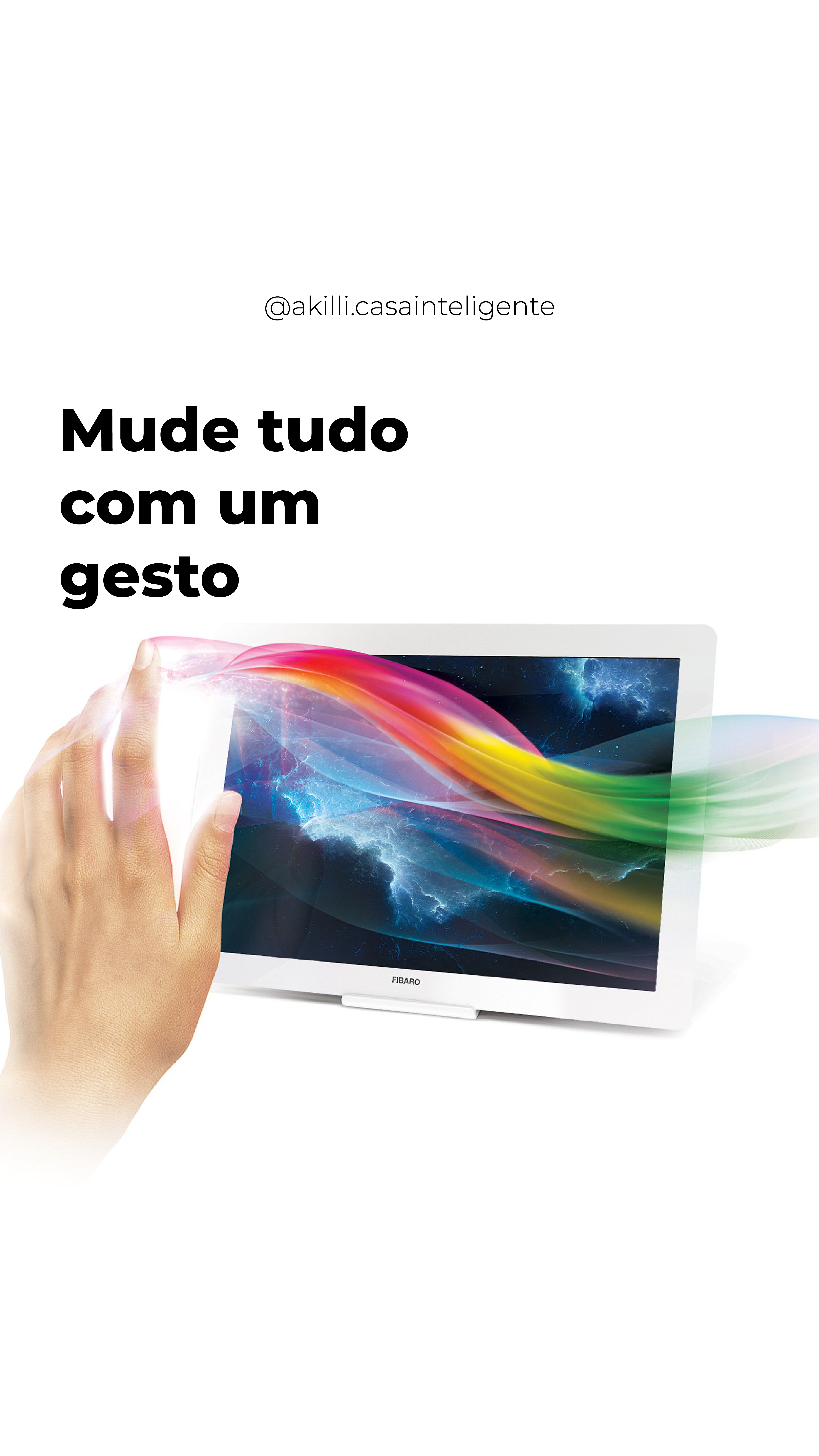 automação por gestos