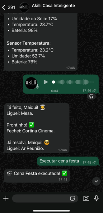 CONTROLAR CASA POR WHATSAPP