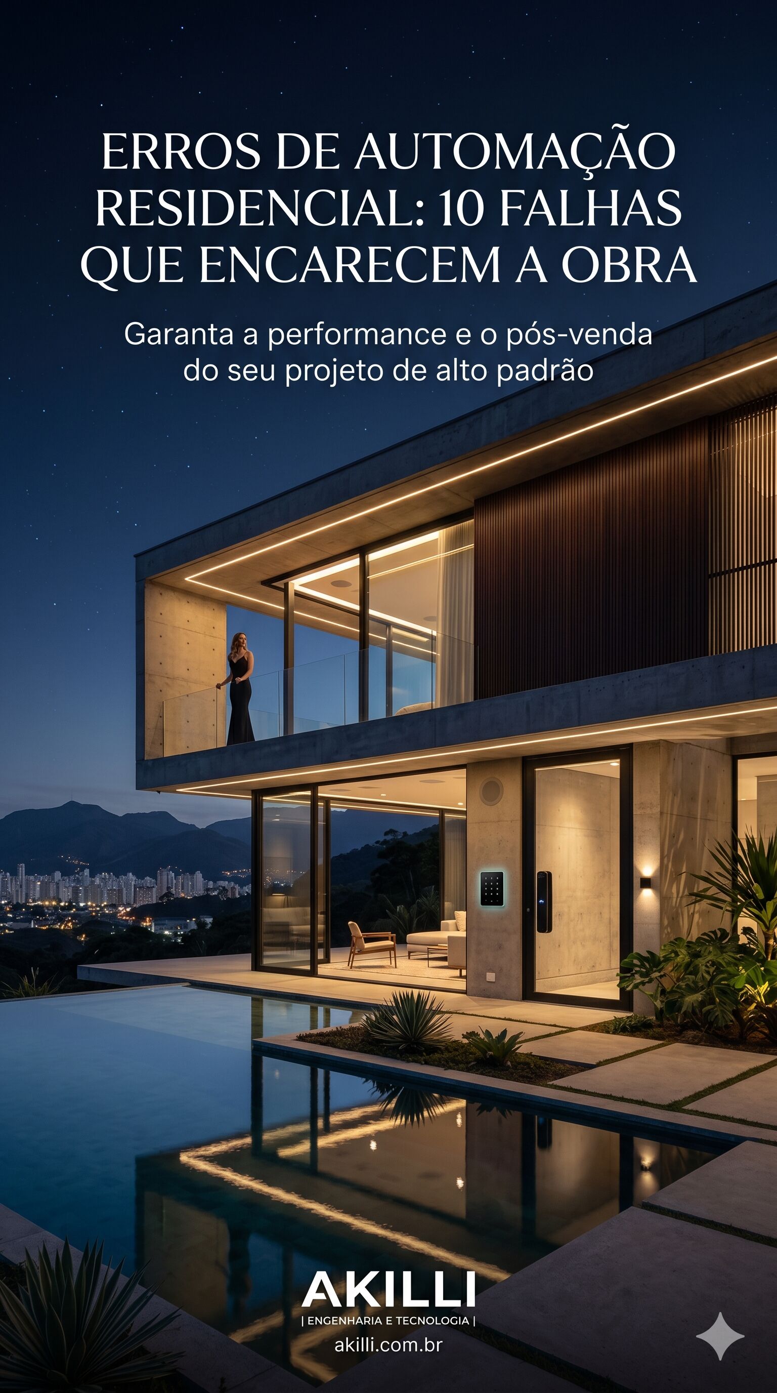 erros na automação residencial