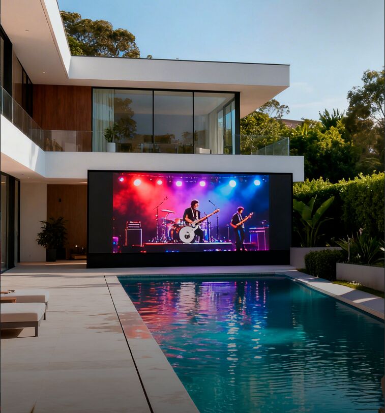 PAINEL DE LED PISCINA
